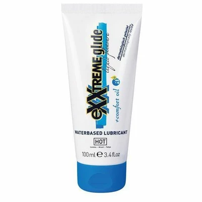 HOT Exxtreme Glide Waterbased Lubricant + Comfort Oil A+ 100 Ml - Zestaw