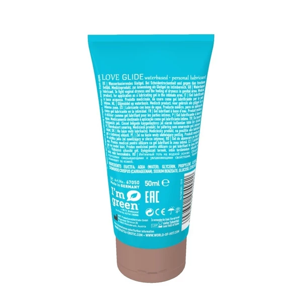 HOT Shiatsu Love Glide Waterbased 50Ml - Lubrykant ba bazie wody
