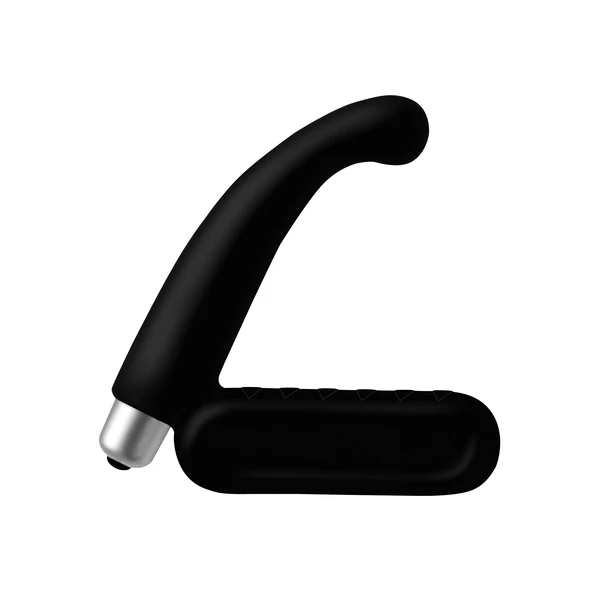JoyDivision Joystick Prostata Booster Pro, Black - Wibrujący masażer prostaty