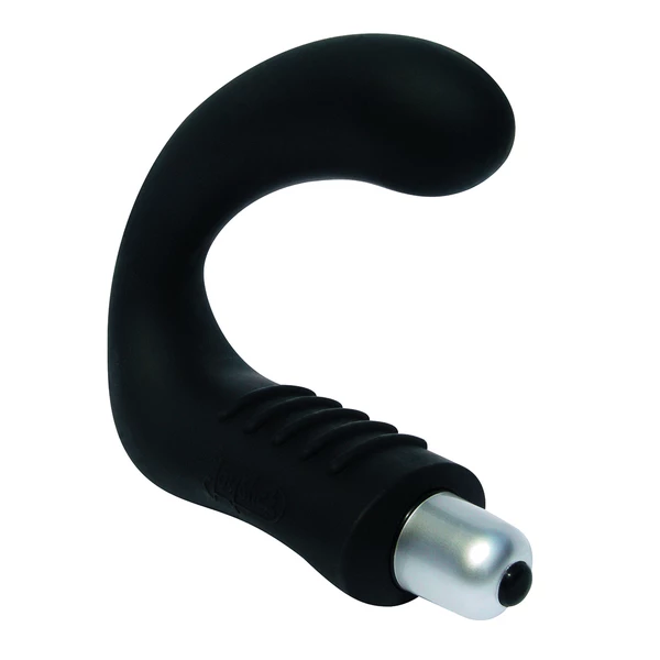 JoyDivision Joystick Prostata Booster, Black - Wibrujący masażer prostaty