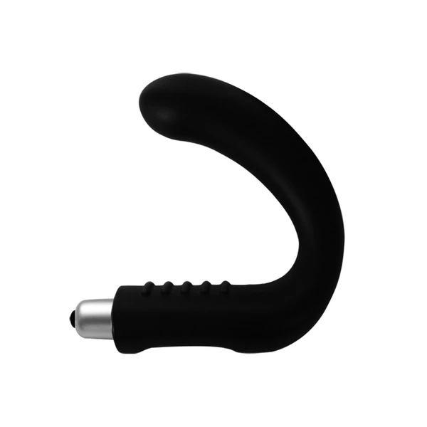 JoyDivision Joystick Prostata Booster, Black - Wibrujący masażer prostaty