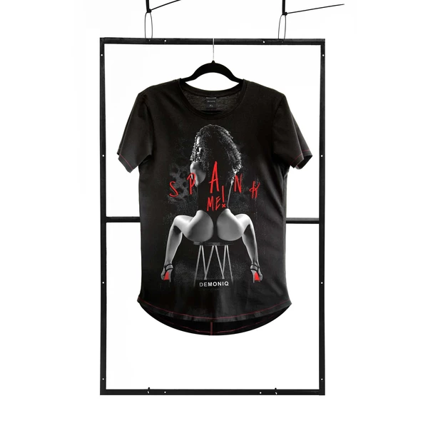 Demoniq TShirt Men 15 - Męski tshirt, Czarny