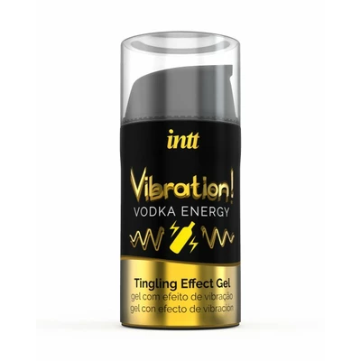INTT Vibration Vodka 15 Ml - Żel stymulujący dla par, rozgrzewający