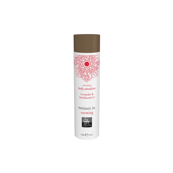HOT Warming Coriander &amp; Sandalwood Oil 100Ml. - Olejek do masażu