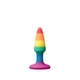 Dream Toys Colourful Love Rainbow Anal Plug Mini  - Análny kolík