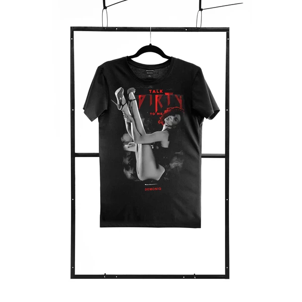Demoniq TShirt Men 13 - Męski tshirt, Czarny