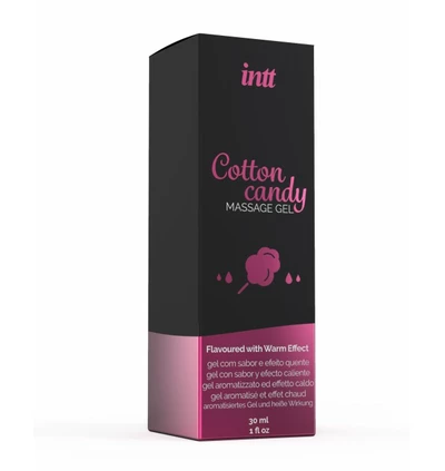 INTT Massage Gel Cotton Candy 30 Ml - Żel do masażu, wata cukrowa