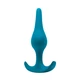 Lola Toys Anal Plug Spice It Up Smooth Aquamarine  - Modrý análny kolík