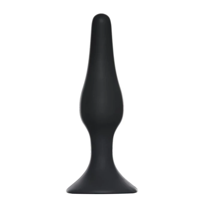 Lola Toys Slim Anal Plug Medium Black - Korek analny, czarny