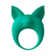 Lola Games Mimi Animals Kitten Kyle Green  - zelený erekčný krúžok s vibráciami