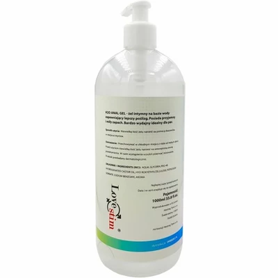 Love Stim H2O Anal Gel 1000 ml - Lubrykant analny na bazie wody