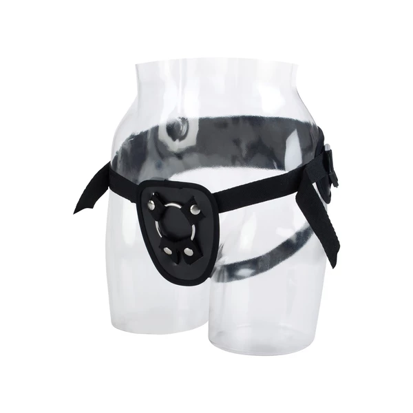 Love Rider Power Support Harness Black - Uprząż strap on
