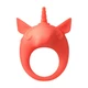 Lola Games Mimi Animals Unicorn Alfie Orange  - oranžový erekčný krúžok s vibráciami
