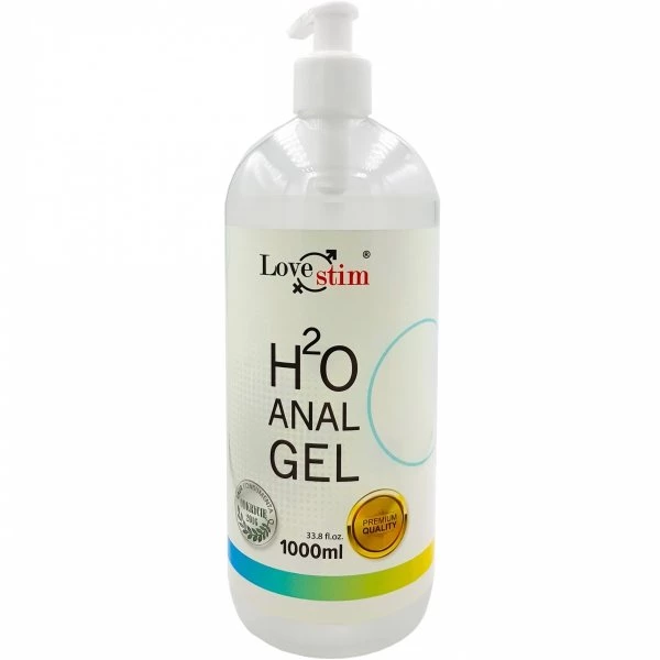 Love Stim H2O Anal Gel 1000 ml - Lubrykant analny na bazie wody