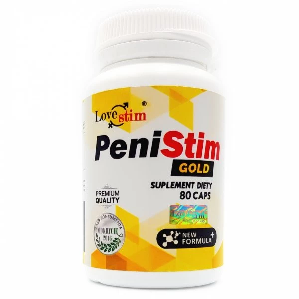 Love Stim Penistim Gold 80 Caps - Kapsułki na erekcję