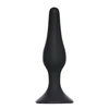 Lola Toys Slim Anal Plug Medium Black - Korek analny, czarny