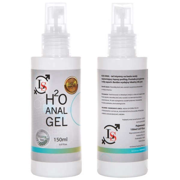 Love Stim H2O Anal Gel 150 ml - Lubrykant analny na bazie wody