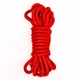 Lola Games Rope Party Hard Do Not Disturb Red 5 M  - Bondážne lano červené
