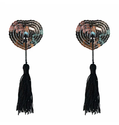 Lola Games Pasties Burlesque Gipsy Silver - Nasutniki, srebrne
