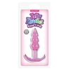 NS Novelties Jelly Rancher T-Plug Ripple Pink - Koraliki analne