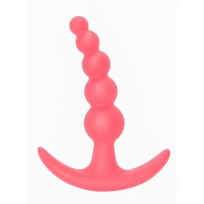 Lola Toys Bubbles Anal Plug Pink - Koraliki analne