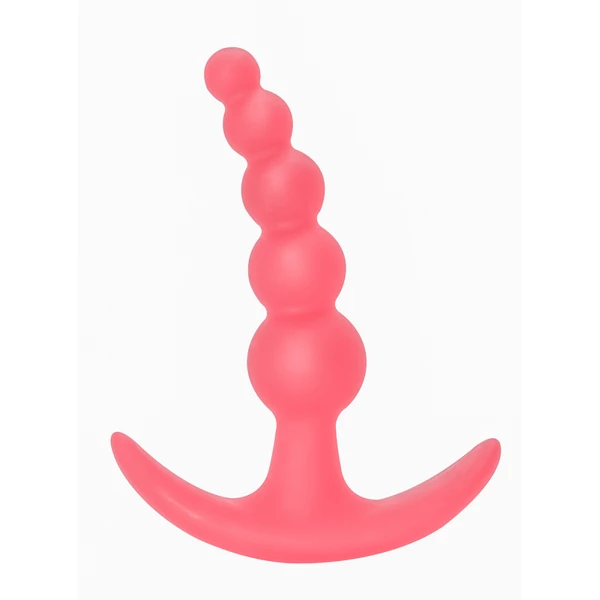 Lola Toys Bubbles Anal Plug Pink - Koraliki analne