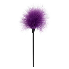 ToyJoy Sexy Feather Tickler Purple  - Pierko na šteklenie fialové