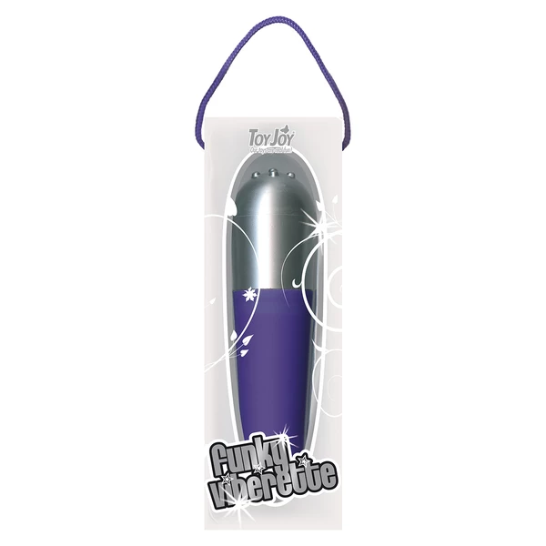 ToyJoy Funky Viberette Purple - Miniwibrator, fioletowy