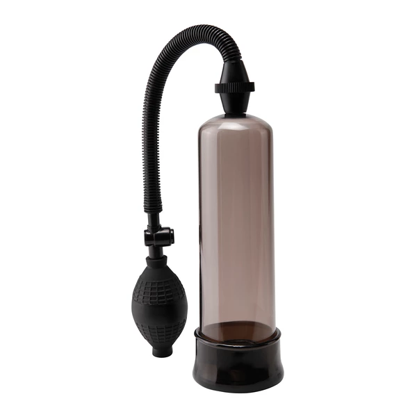 Pipedream Beginners Power Pump Black - Pompka powiększająca penisa, czarna