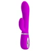 Pretty Love Ternence Purple 4 12 - Wibrator króliczek z rotującą główką