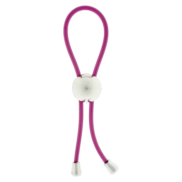 ToyJoy Power X Ring Dark Purple - Regulowany pierścień, lasso na penisa