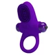 Pretty Love Vibrant Penis Ring Ii Purple  - erekčný krúžok s vibráciami