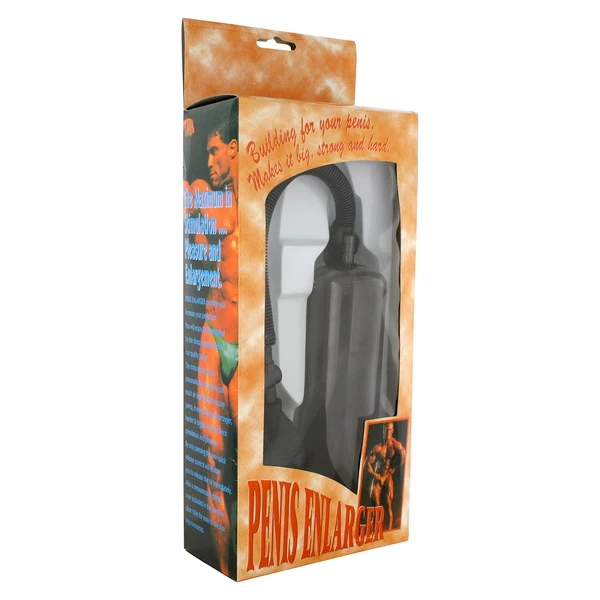 Seven Creations Penis Pump Enlarger Black - Pompka powiększająca penisa