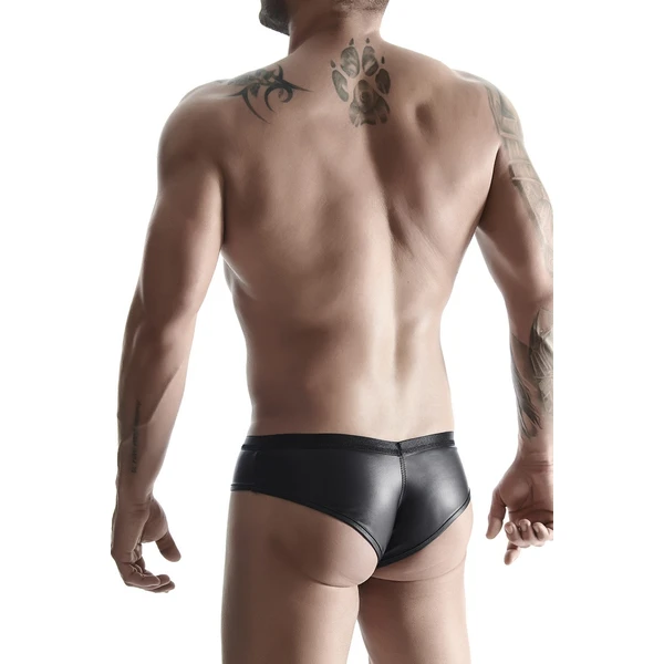 Regnes Men's Wetlook 03 - Męskie Figi, Czarne
