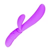 Power Escorts Warm Welcome Purple Heat G Spot Vibrating - Wibrator króliczek z opcją podgrzewania