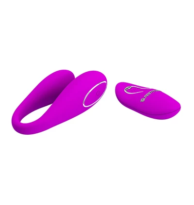 Pretty Love Algernon Purple 12 - Wibrator dla par sterowany pilotem