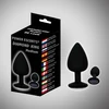 Power Escorts Diamond King Medium Black - Korek analny