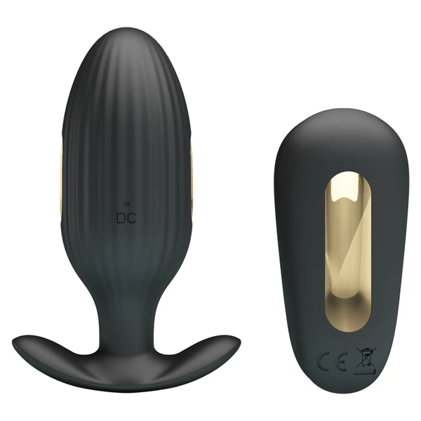 Pretty Love Kelly Electric Shock Massager - Wibrujący korek analny z elektrostymulacją