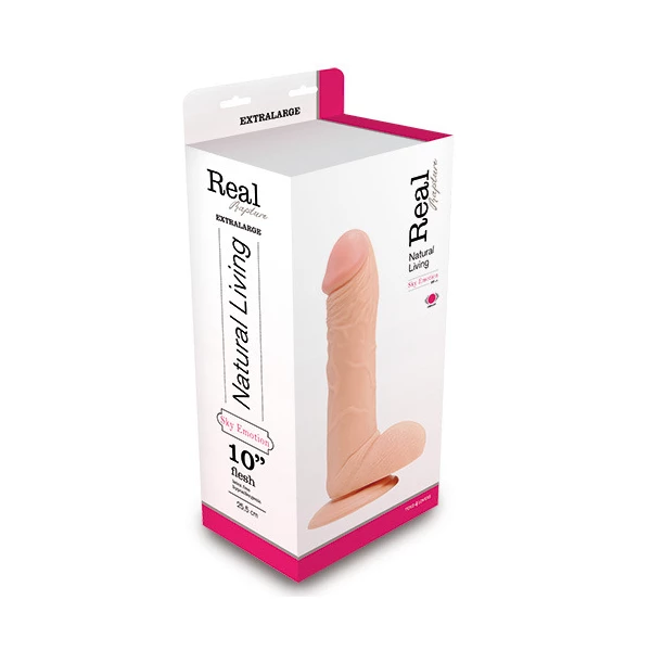 Real Vibratore RealisticoRapture Flesh 10'''' - Dildo wibrujące