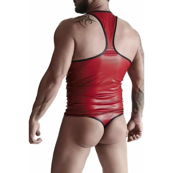 Regnes Men's Wetlook 23 - Męski komplet, Czerwony