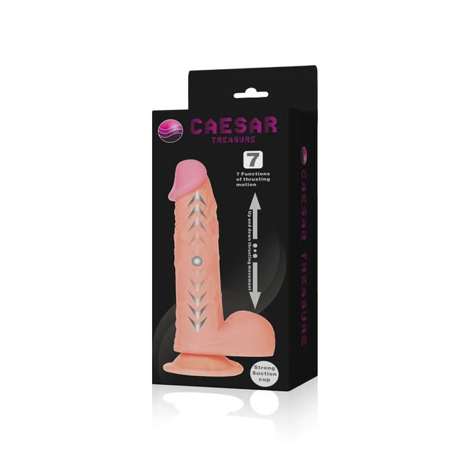 Pretty Love Caesar Treasure 7 - Dildo wibrujące z pulsacją na pilota