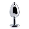 Power Escorts Diamond King Small Steel- Korek analny