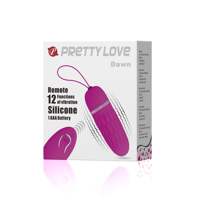 Pretty Love Dawn 12 - Wibrująca kulka sterowana pilotem