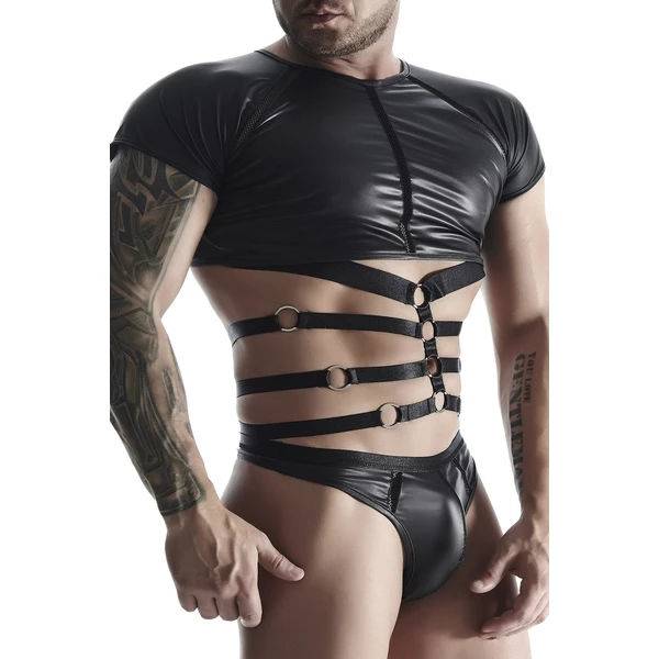 Regnes Men's Wetlook 29 - Męski komplet, Czarny