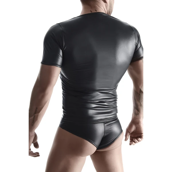 Regnes Men's Wetlook 12 - Męski tshirt, Czarny