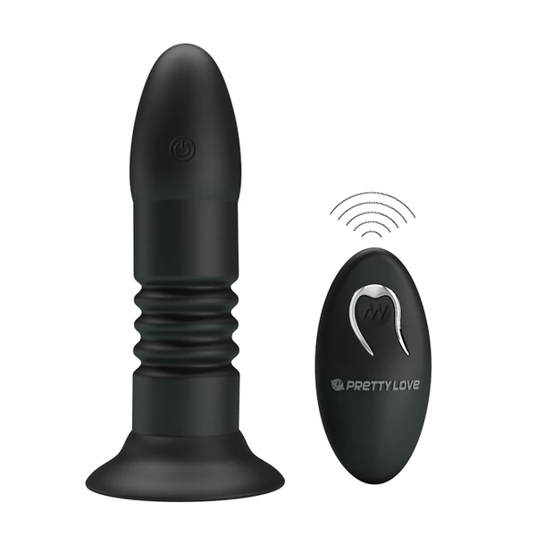 Pretty Love Magic Jingers - Wibrujący korek analny z opcją pulsacji