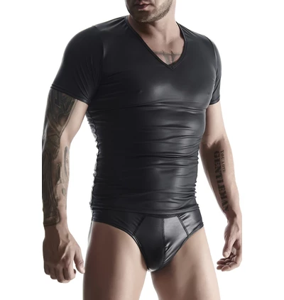 Regnes Men's Wetlook 20 - Męski komplet, Czarny