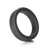 Power Escorts Cockring 01 Black Cockring 3,5 X 4,5 Cm - Elastyczny pierścień erekcyjny