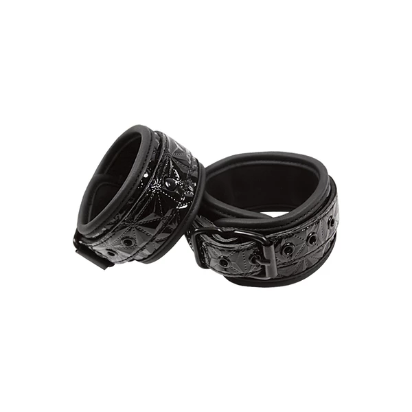 Sinful Wrist Cuffs Black - Kajdanki