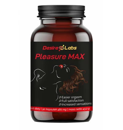 Desire Labs Pleasure Max 90 kaps. - kapsułki wzmacniajace orgazm